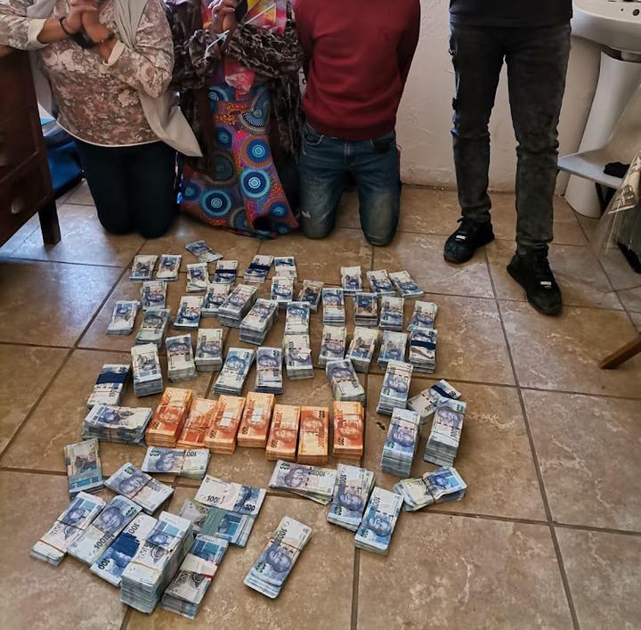 Police nab four suspects with fake money worth R2m in Joburg